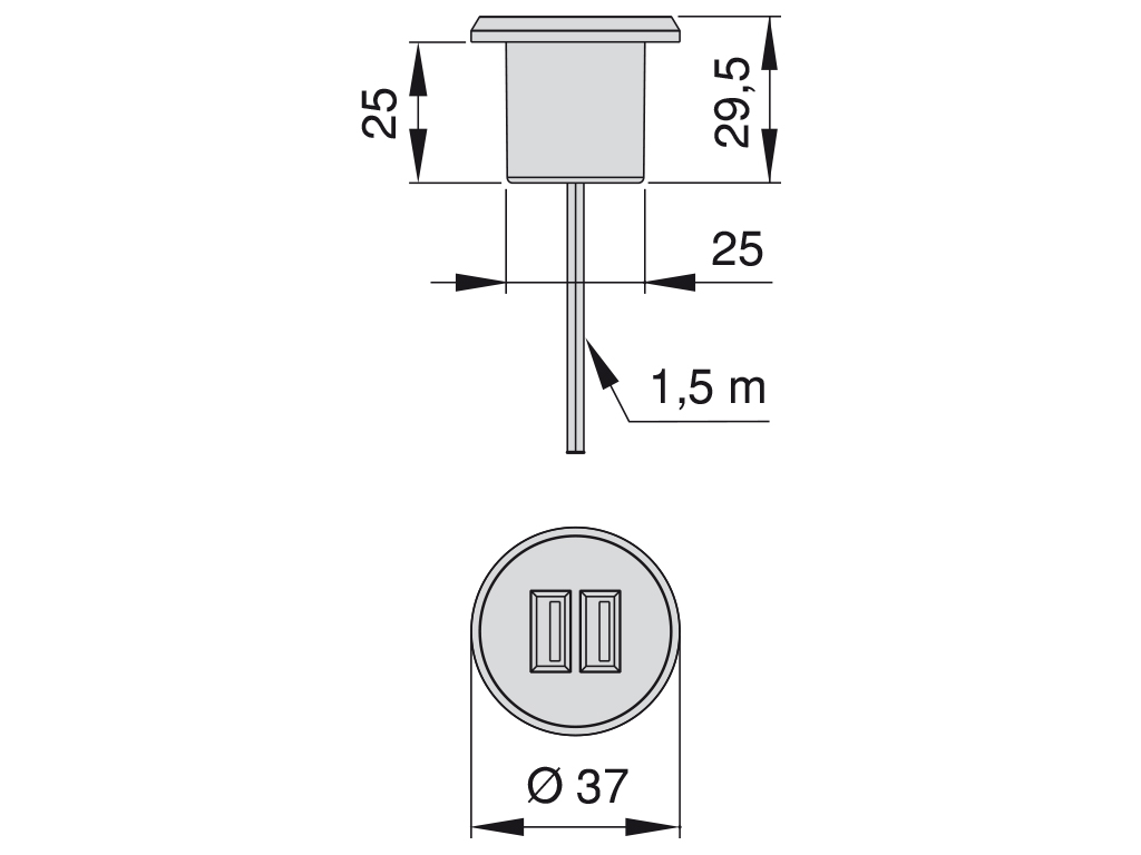 PUNJAČ za telefon "Plugy" USB - Slika 3